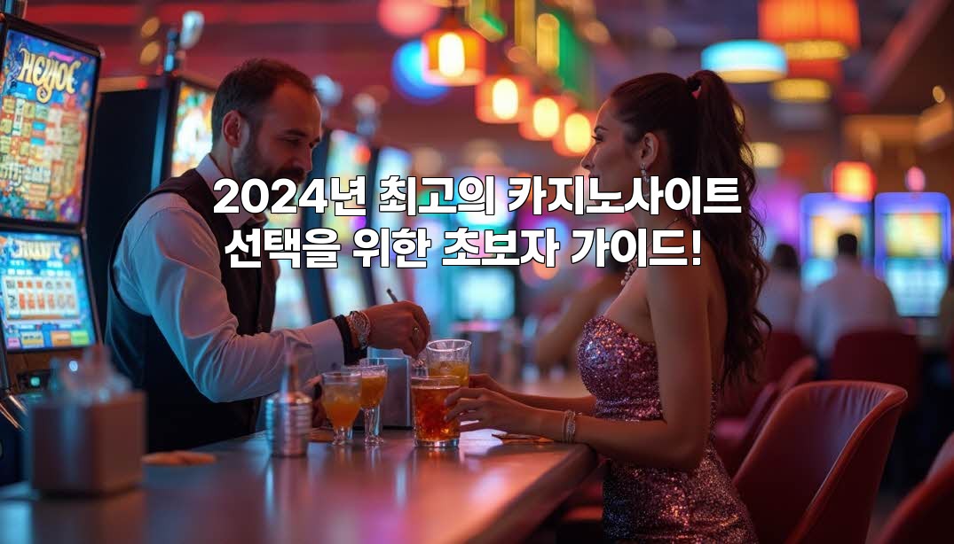 2024년 최고의 카지노사이트 선택을 위한 초보자 가이드! aiimg516193