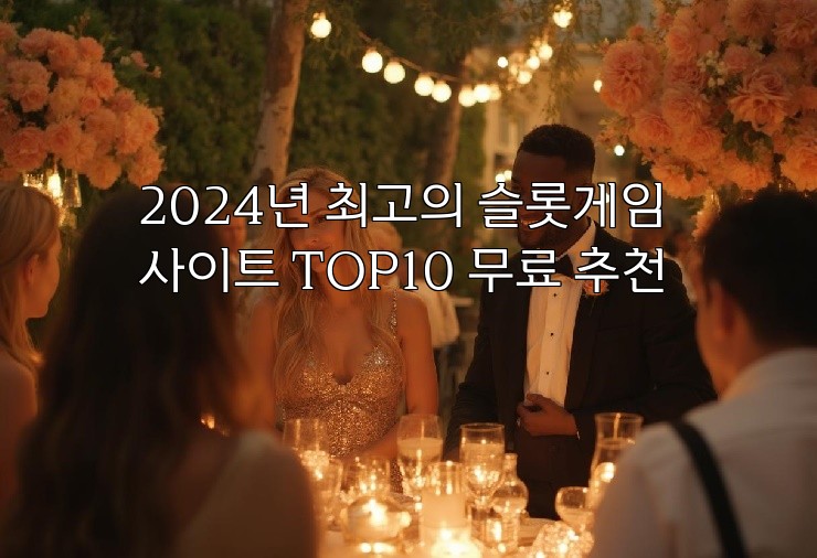 2024년 최고의 슬롯게임 사이트 TOP10 무료 추천 aiimg873493