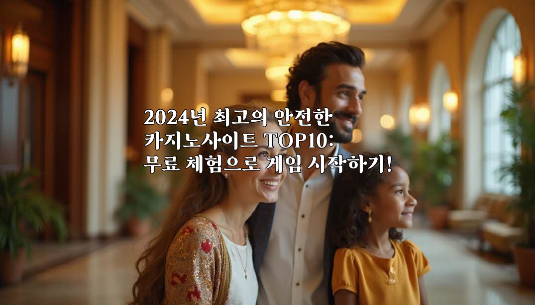 2024년 최고의 안전한 카지노사이트 TOP10: 무료 체험으로 게임 시작하기! aiimg806119