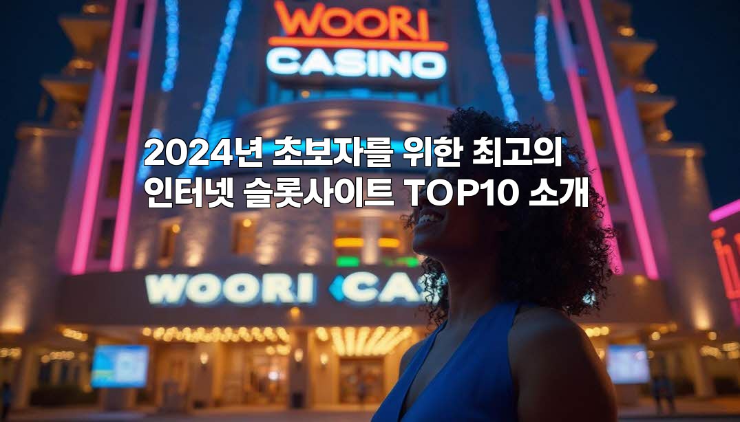 2024년 초보자를 위한 최고의 인터넷 슬롯사이트 TOP10 소개 aiimg862780