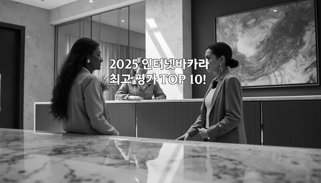 2025 인터넷바카라 최고 평가 TOP 10! aiimg994580