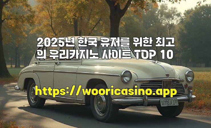 2025년 한국 유저를 위한 최고의 우리카지노 사이트 TOP 10