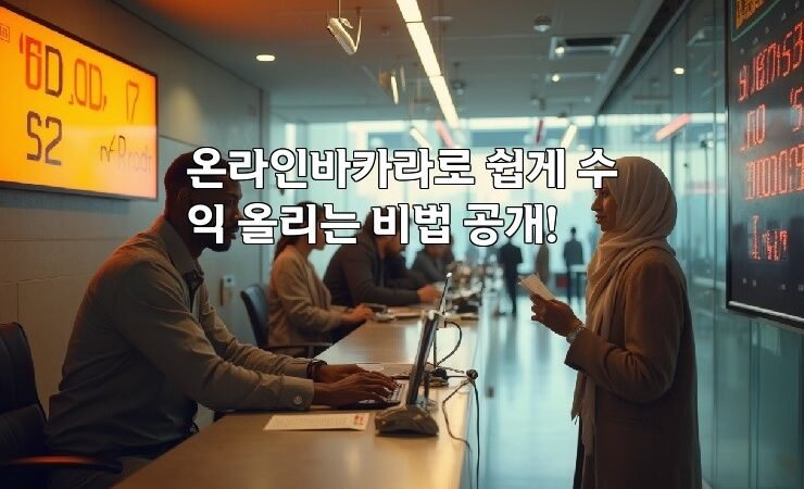 온라인바카라로 쉽게 수익 올리는 비법 공개!